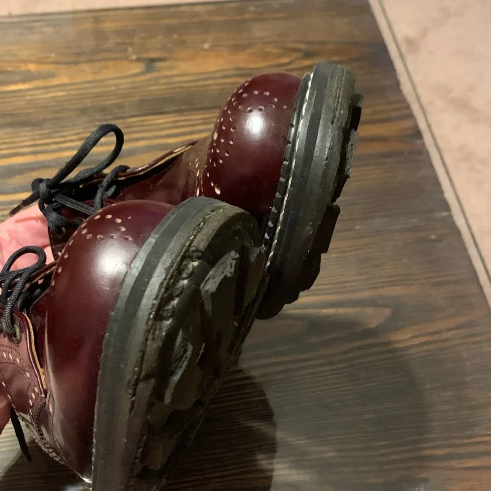 SOLD!  Sz 8 Vintage John Fluevog Angel Soles Oxford Shoes - Picture 5 of 16